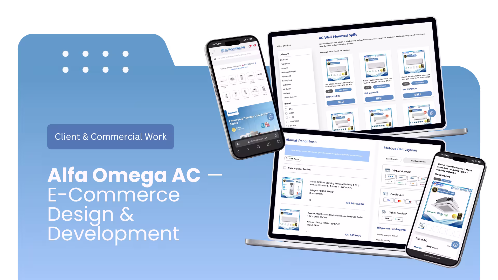 Alfa Omega AC: E-Commerce Design & Development